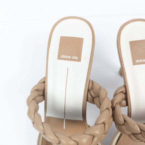 Dolce Vita Tan Maheen Cafe Pointed Toe Heels Size 11 AS IS - Picture 8 of 9